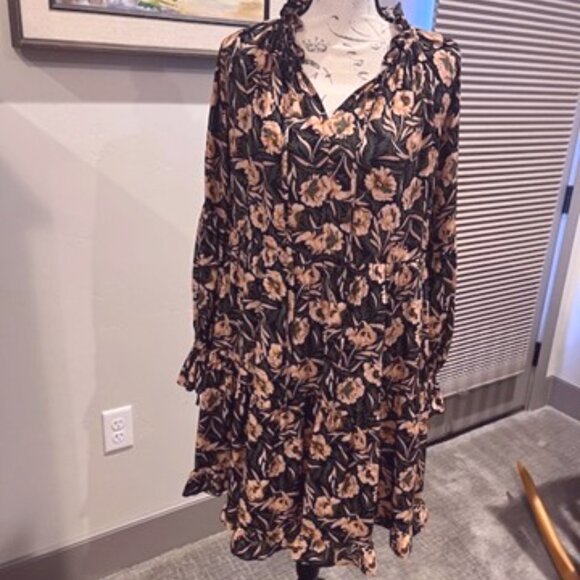 Gibson & Latimer Valerian Rose Dress - SMALL - NWT - Picture 2 of 7